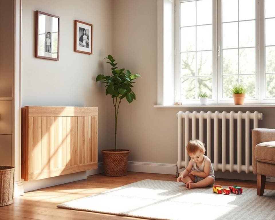 veiligheidsaspecten radiatorombouw kinderen