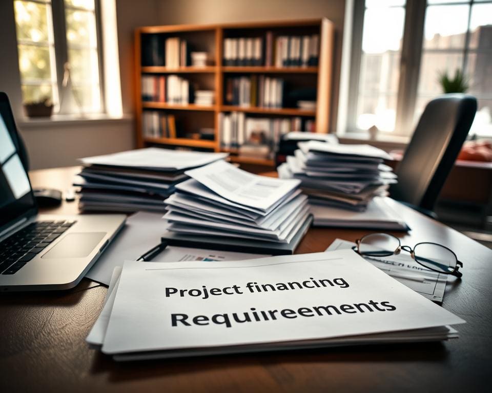 Eisen en documenten voor projectfinanciering