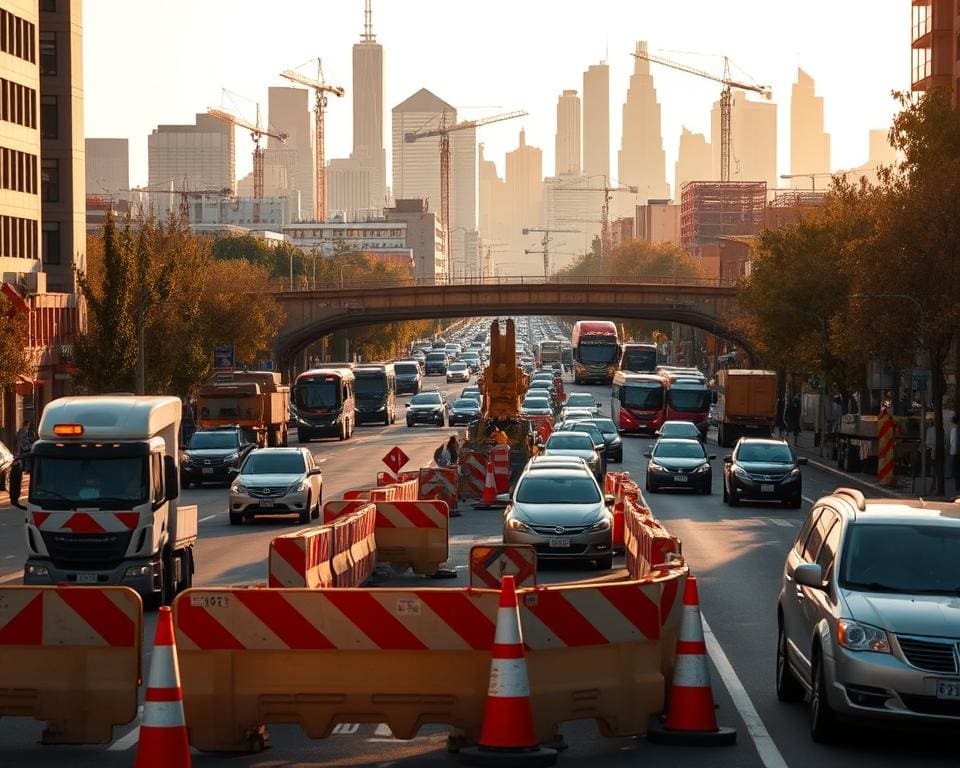 Hoe plan je verkeer om bij wegwerkzaamheden?