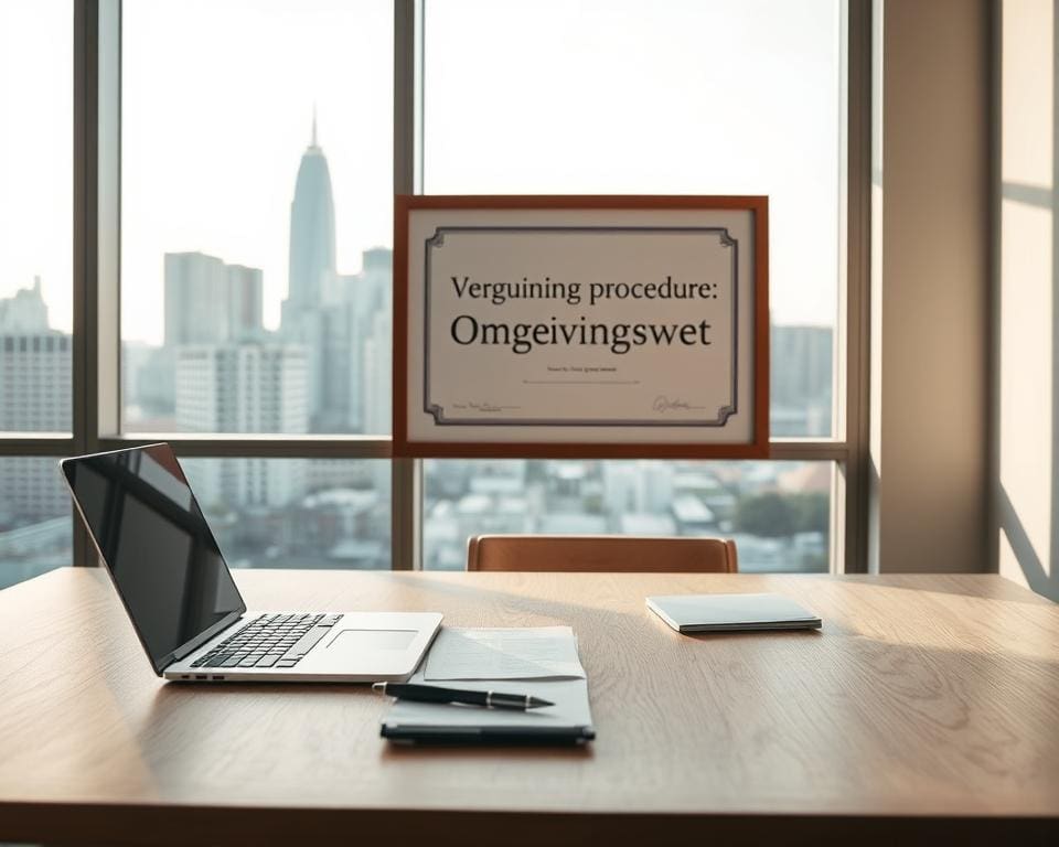 Vergunning procedure Omgevingswet
