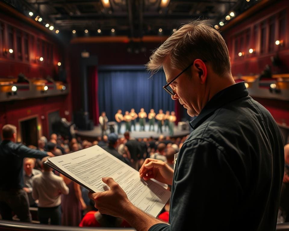 Wat is het takenpakket van een backstagecoördinator?