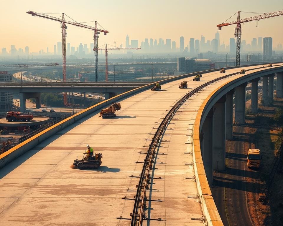 Wat zijn de richtlijnen bij groot onderhoud aan viaducten?