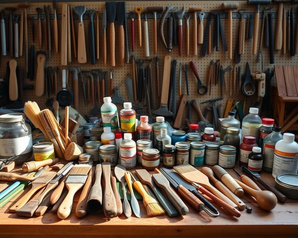 restauratie materialen