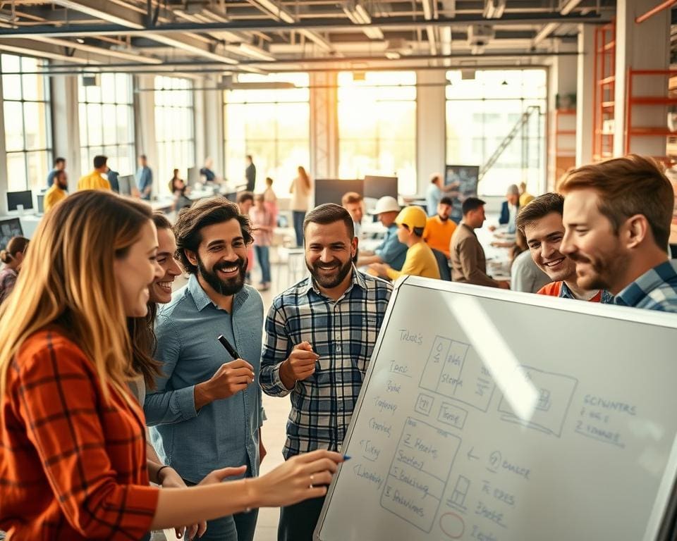 werkplezier in verschillende sectoren