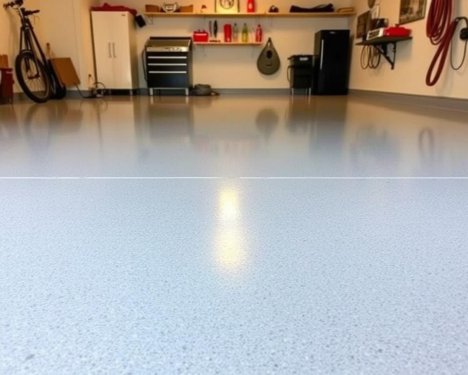 Hoe hou je je garagevloer schoon en strak?