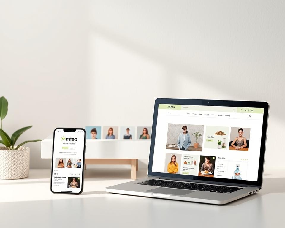 Werkt een webshop van Mtea op elk toestel?