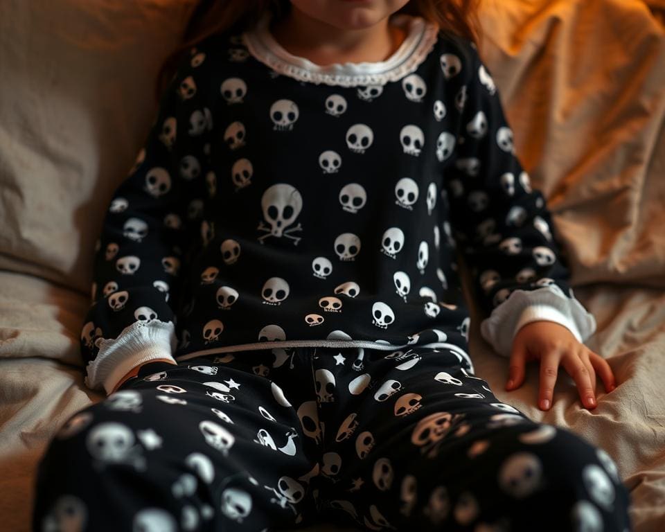 ademende kinderpyjama