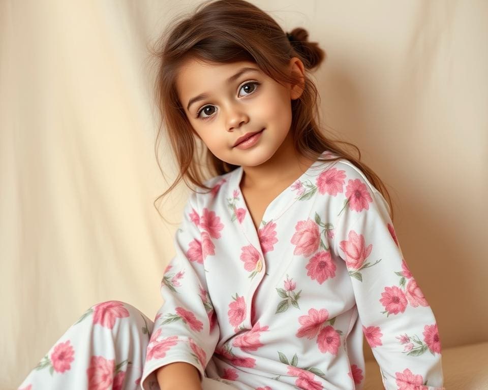 meisjes pyjama met print