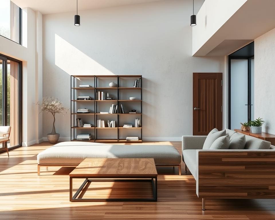 Hoe combineer je hout en staal in interieurdesign?