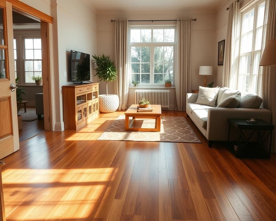 Houten vloeren geven appartementen warmte