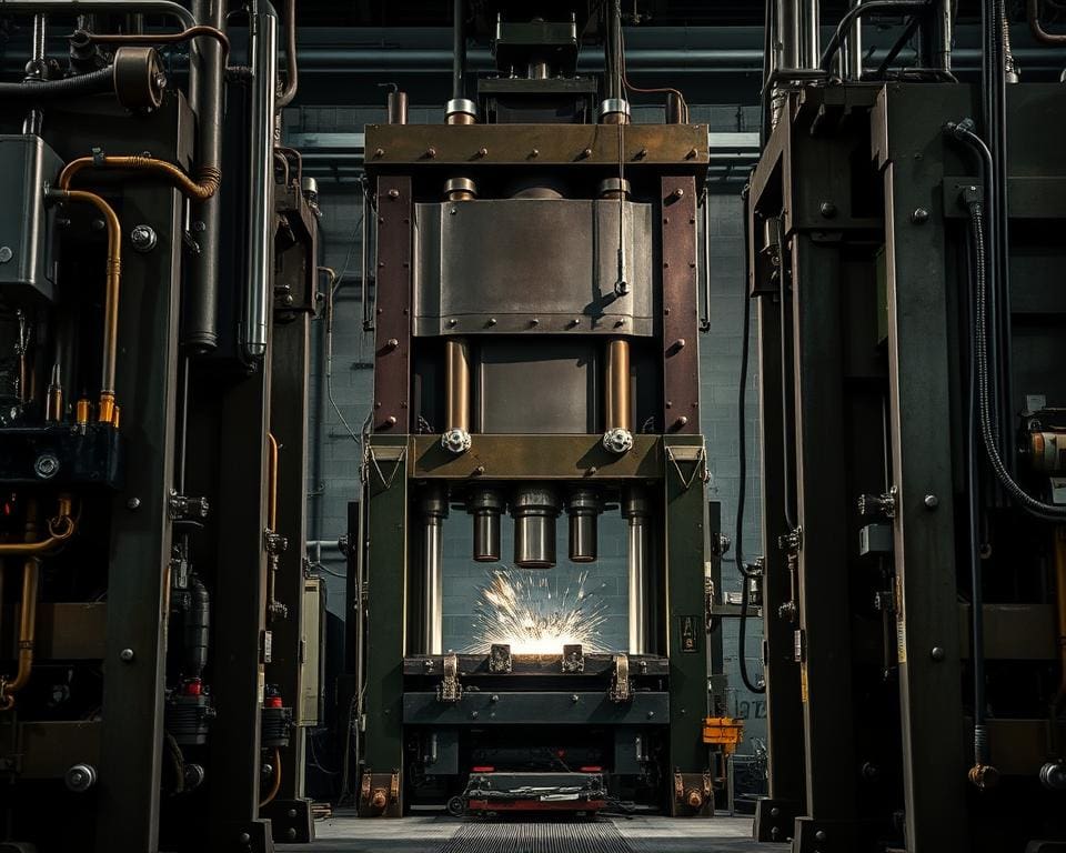 Hydraulische persmachines