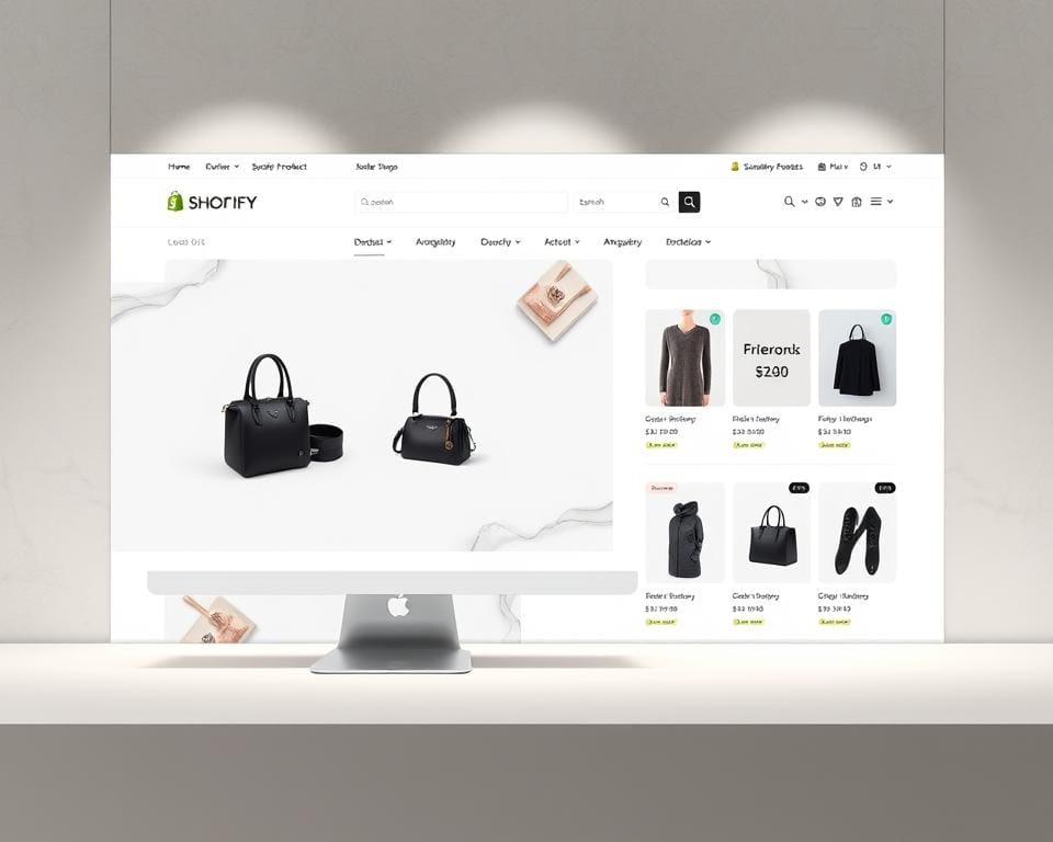 Shopify webshop design