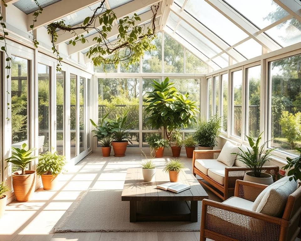Tuinhuis zomer serre seizoensgebonden gebruik woningwaarde