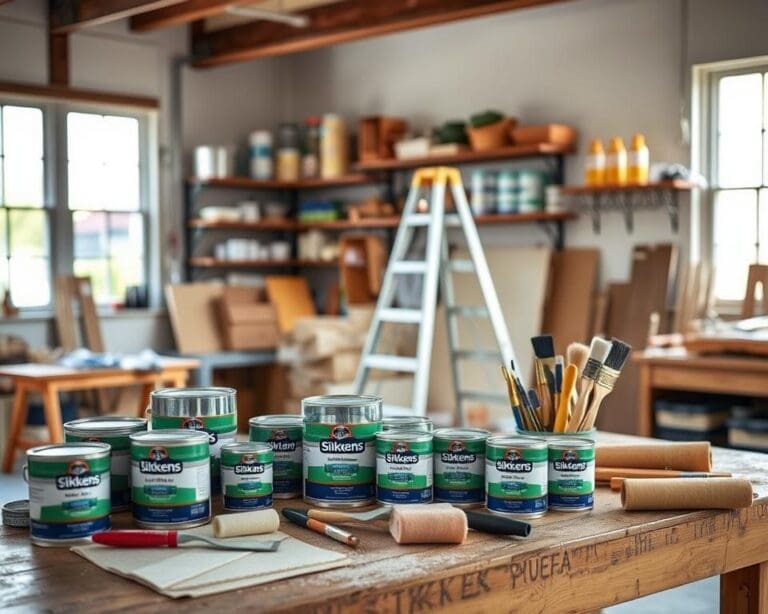 Welke voorbereiding is nodig voor schilderen met Sikkens?