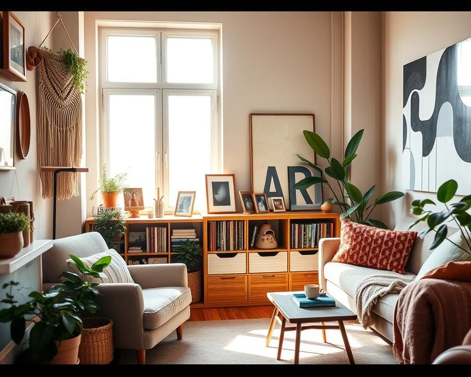 persoonlijkheid toevoegen aan gehuurde woning