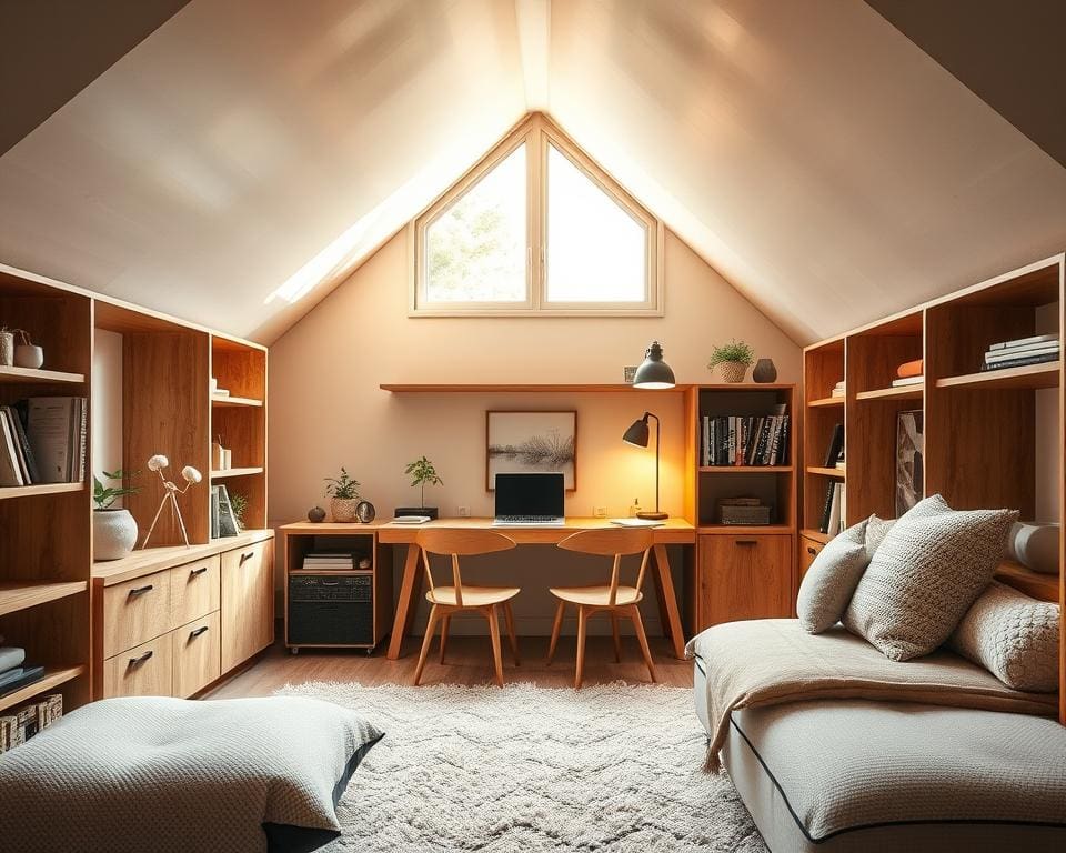 zolderkamer indelen