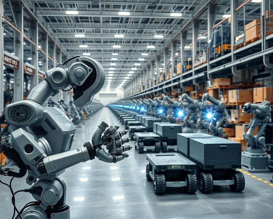 Robottechniek in de industrie