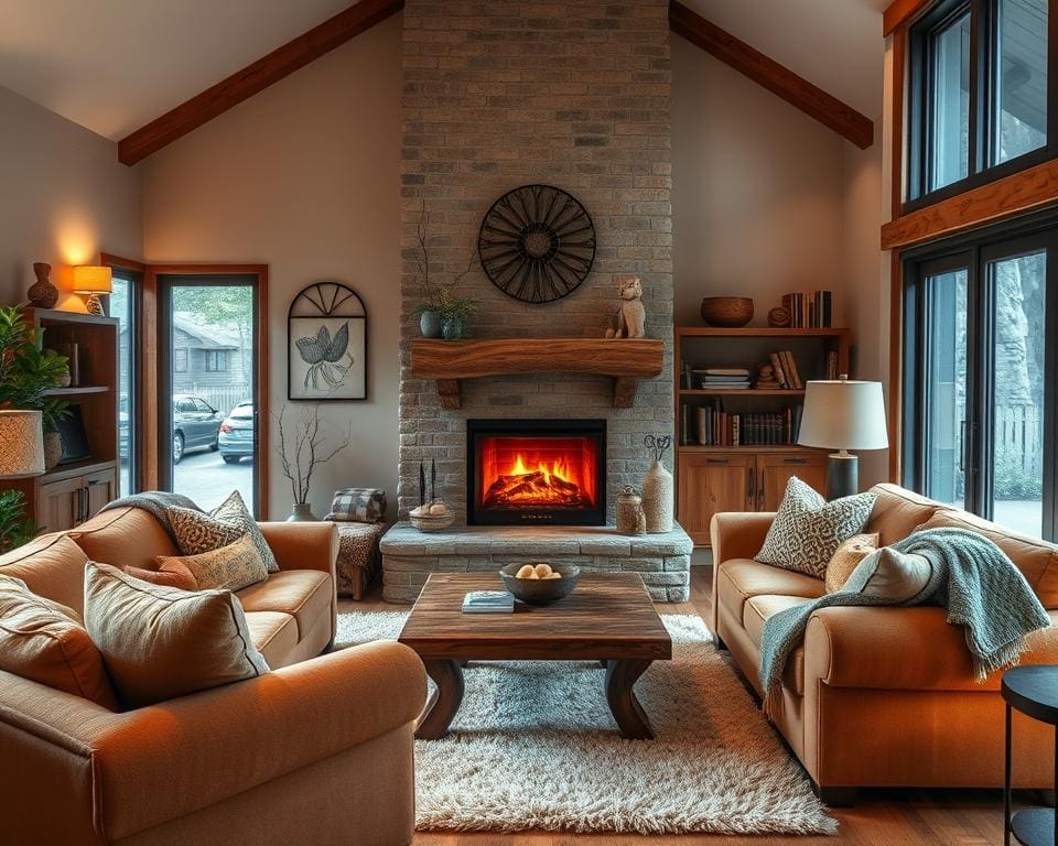 Woonideeën voor een gezellig en warm huis