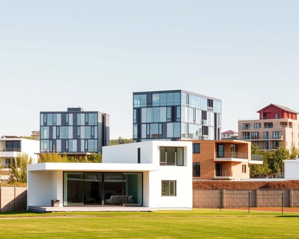 types prefab constructie