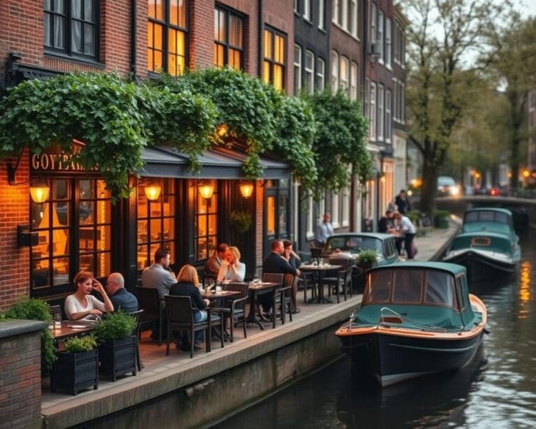Hoe kies je het beste restaurant aan de grachten?