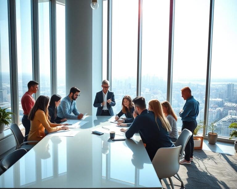 Leiderschap en teamwork op de moderne werkvloer