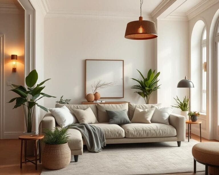 Waarmee geef je zachtheid aan een strak interieur?