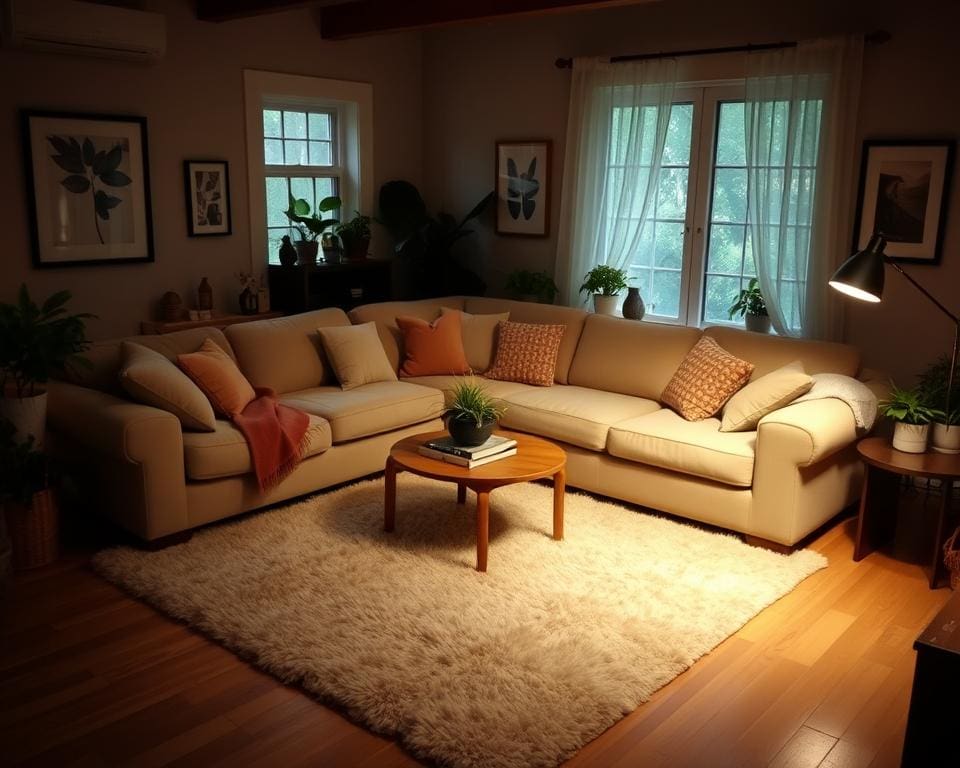 Waarmee maak je een zithoek zachter?