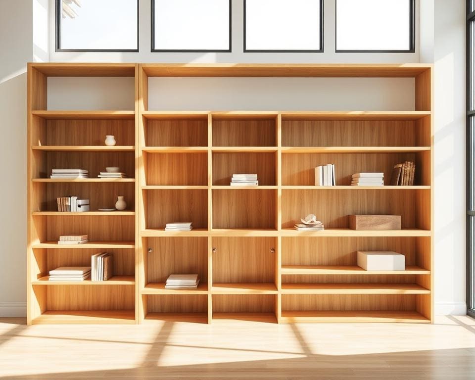 Waarom kiezen voor open houten kasten?