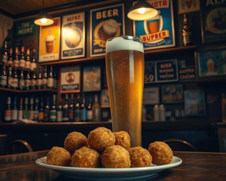 Wat maakt de combinatie van bier en bitterballen zo iconisch?