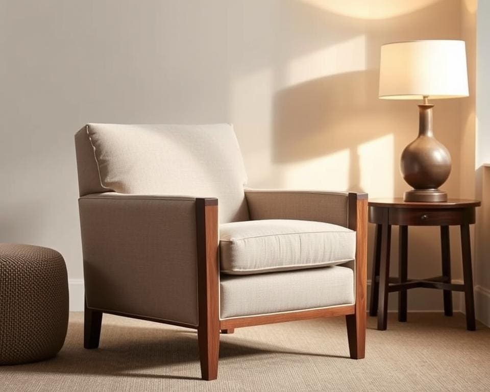 Wat maakt een stoffen fauteuil tijdloos?