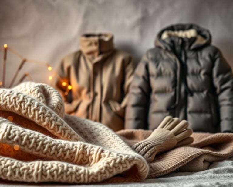 Welke stoffen ademen warmte in de winter?