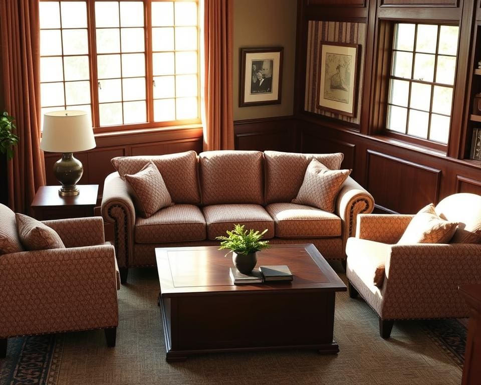 Welke stoffen maken een bank uitnodigend?