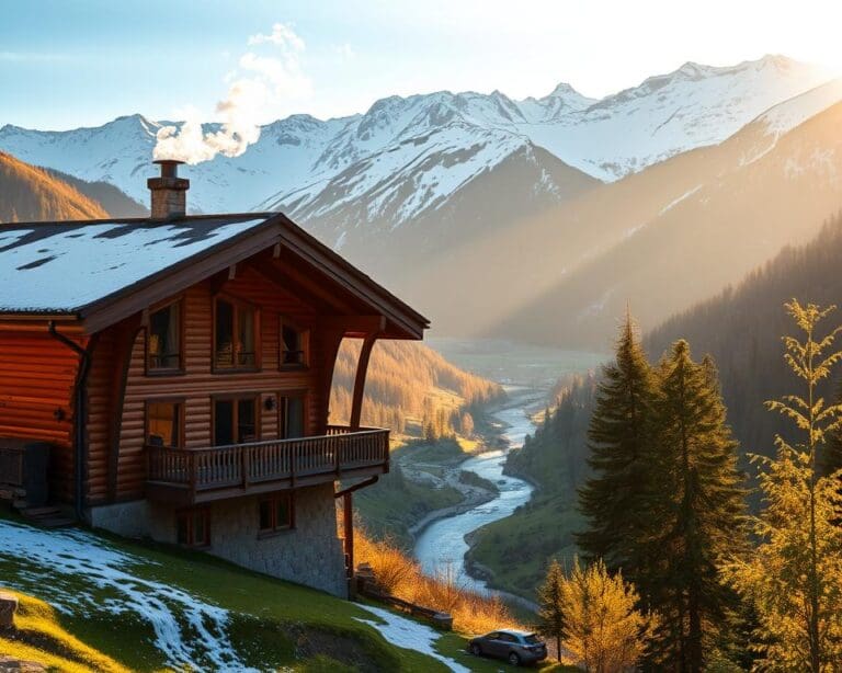 Hoe kies je een chalet met uitzicht op de bergen?