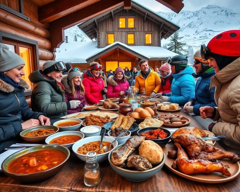 Hoe ontdek je lokale gerechten tijdens je skivakantie?