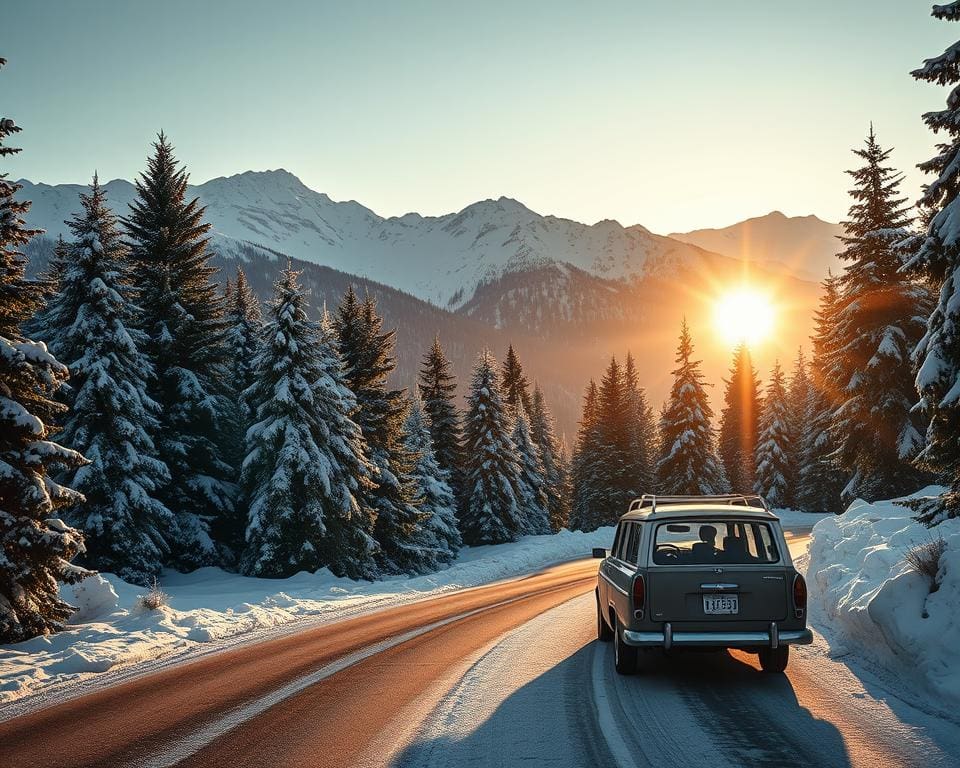 Hoe plan je een roadtrip door de besneeuwde Alpen?