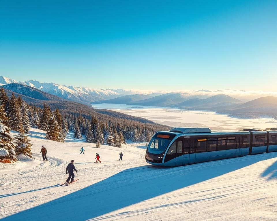 Hoe reis je duurzaam naar je wintersportbestemming?