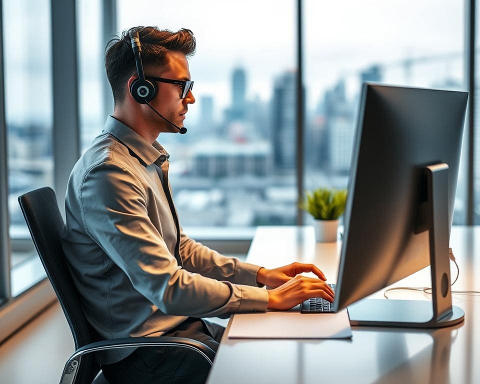 Hoe werkt een professionele klantenservice op afstand?