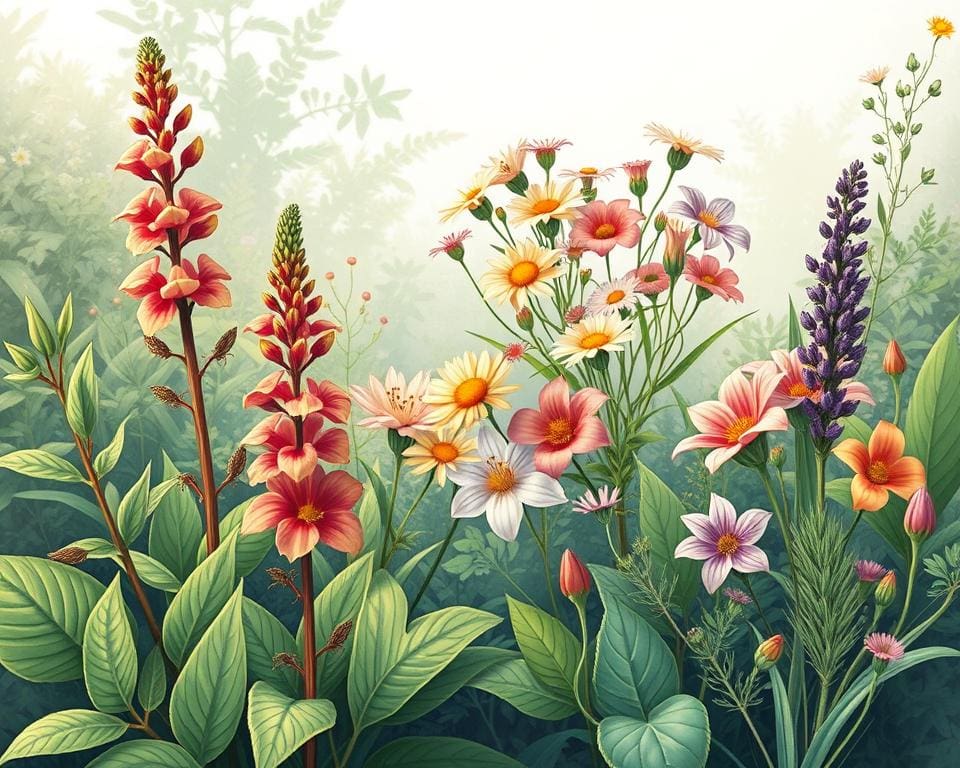 Wat is het verschil tussen vaste planten en seizoensbloemen?