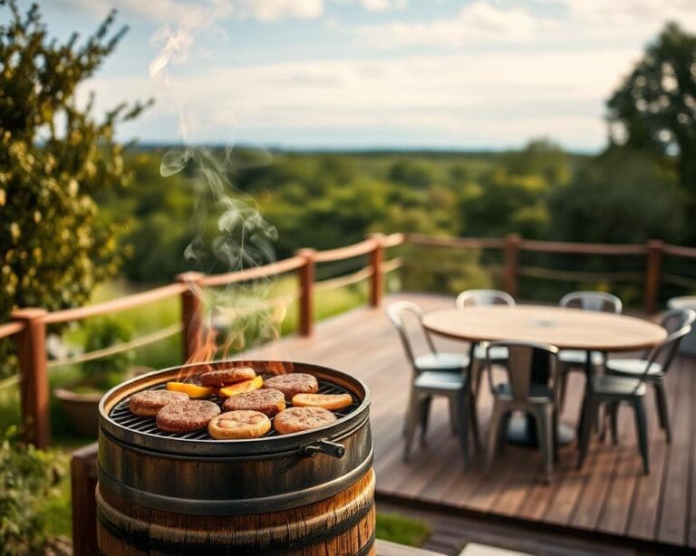 Wat maakt de olievat barbecue van The BarrelQ Company zo uniek?