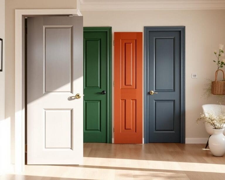 Wat zijn populaire kleuren voor binnendeuren dit jaar?