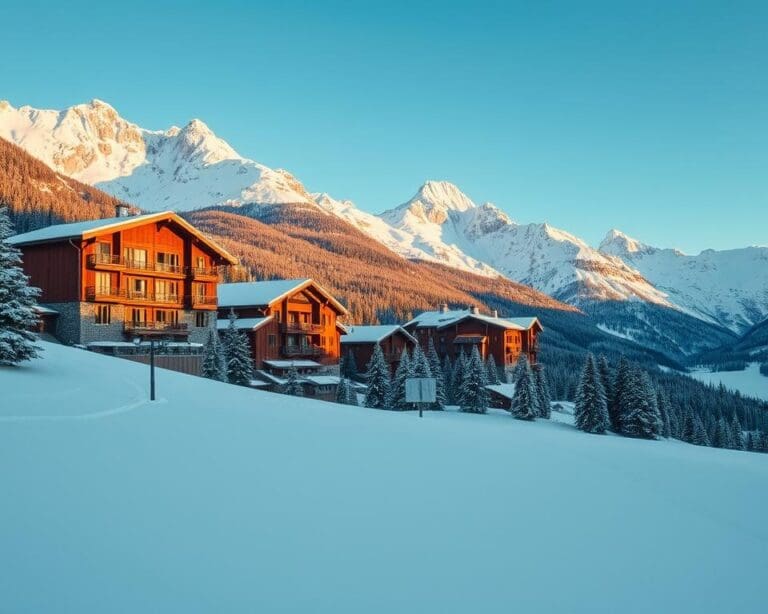 Welke hotels liggen direct aan de piste?