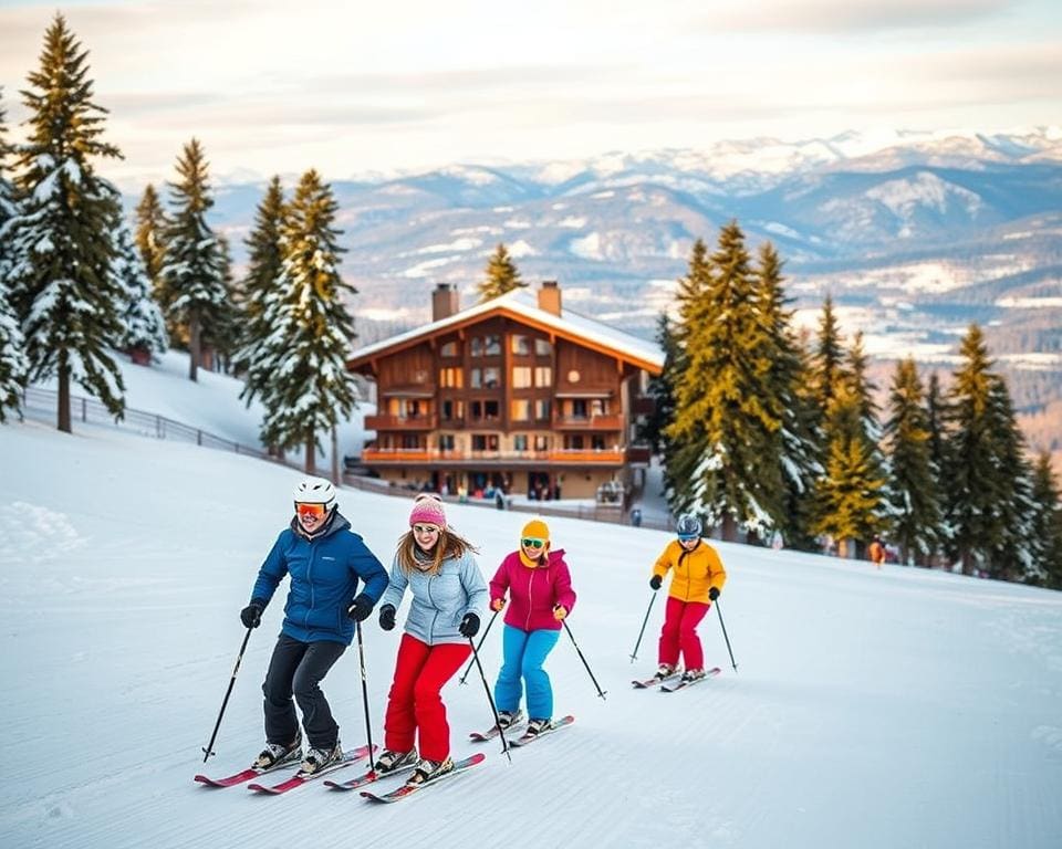 Welke landen bieden sneeuw én zon in februari?