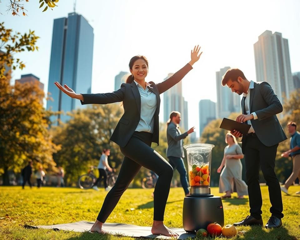Hoe blijf je gezond met een druk schema?