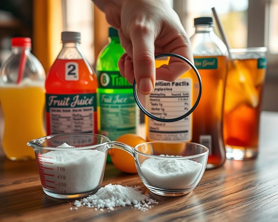 Hoe herken je verborgen suikers in drankjes?