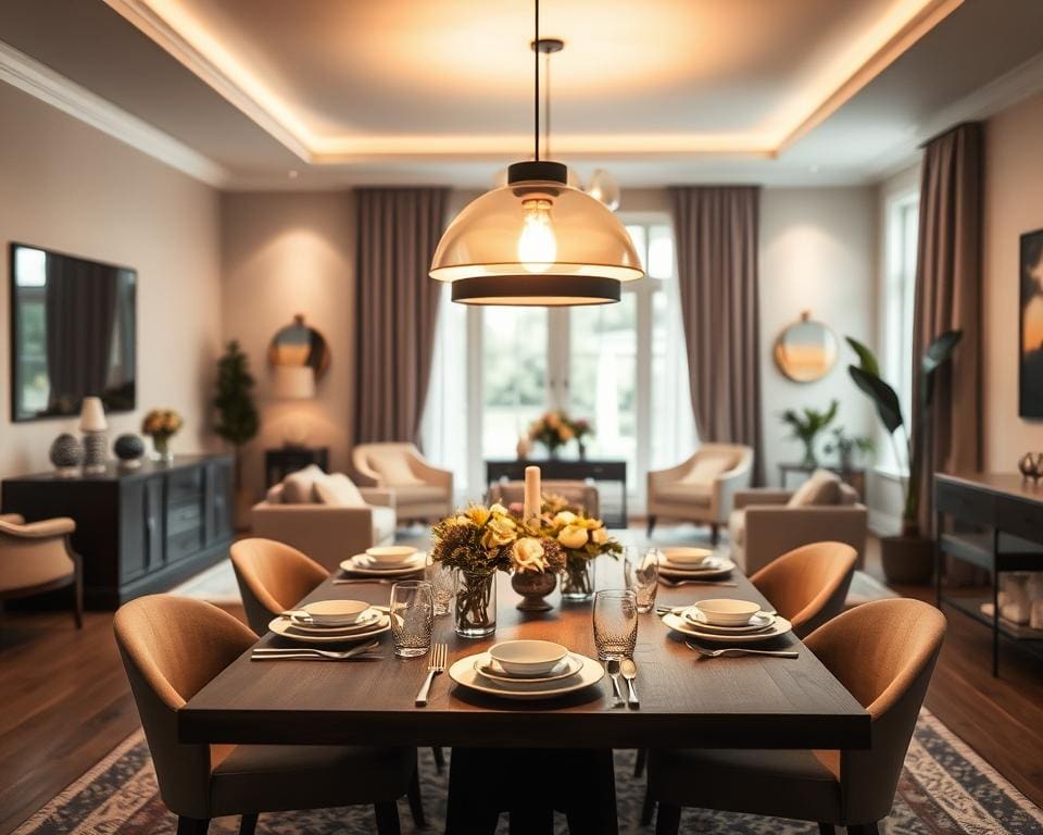 Hoe kies je verlichting voor boven de eettafel?