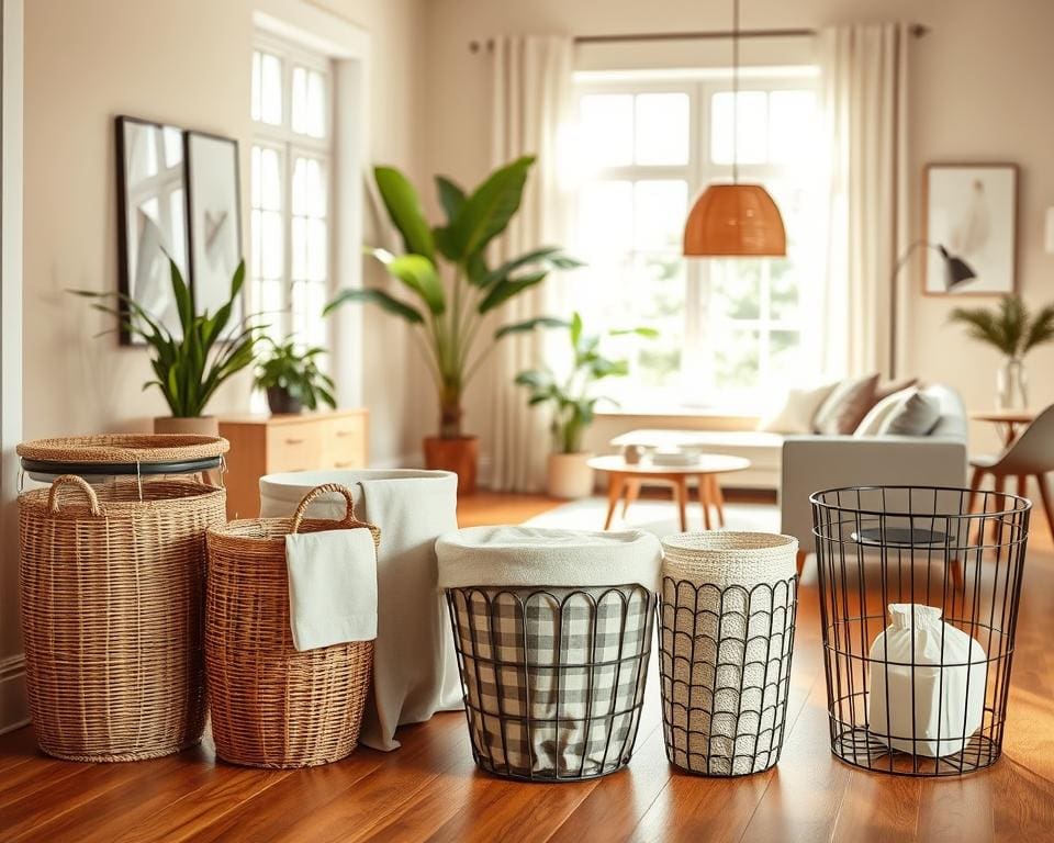 Hoe kies je wasmanden die handig én mooi zijn?