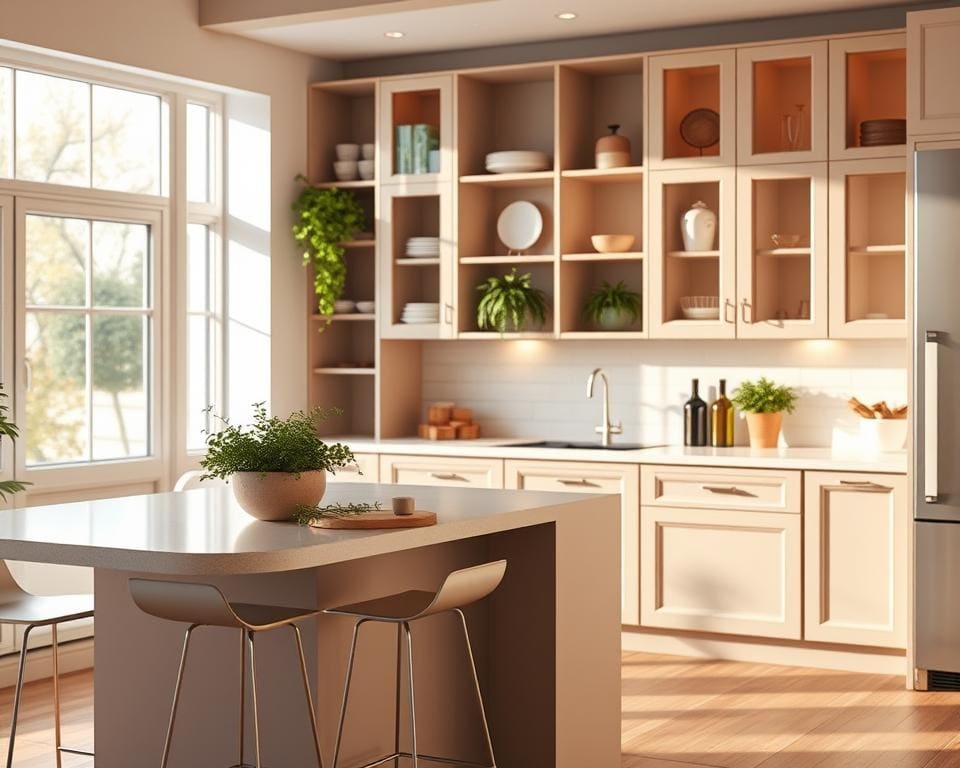 Hoe richt je een keuken praktisch en sfeervol in?