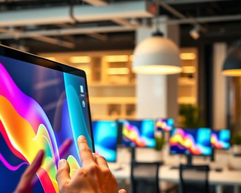 Hoe werken touchscreens met hoge resolutie?