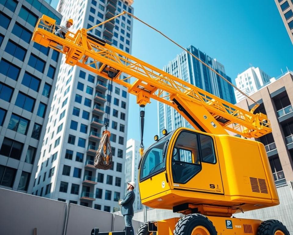 Hoe werkt hijskraanverhuur voor beperkte ruimtes?