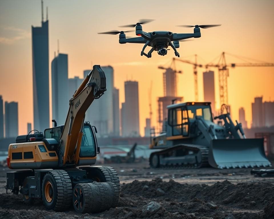 Hoe werkt precisietechniek bij moderne bouwmachines?